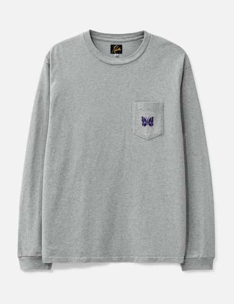 니들스 Long Sleeve Pocket T-Shirt
