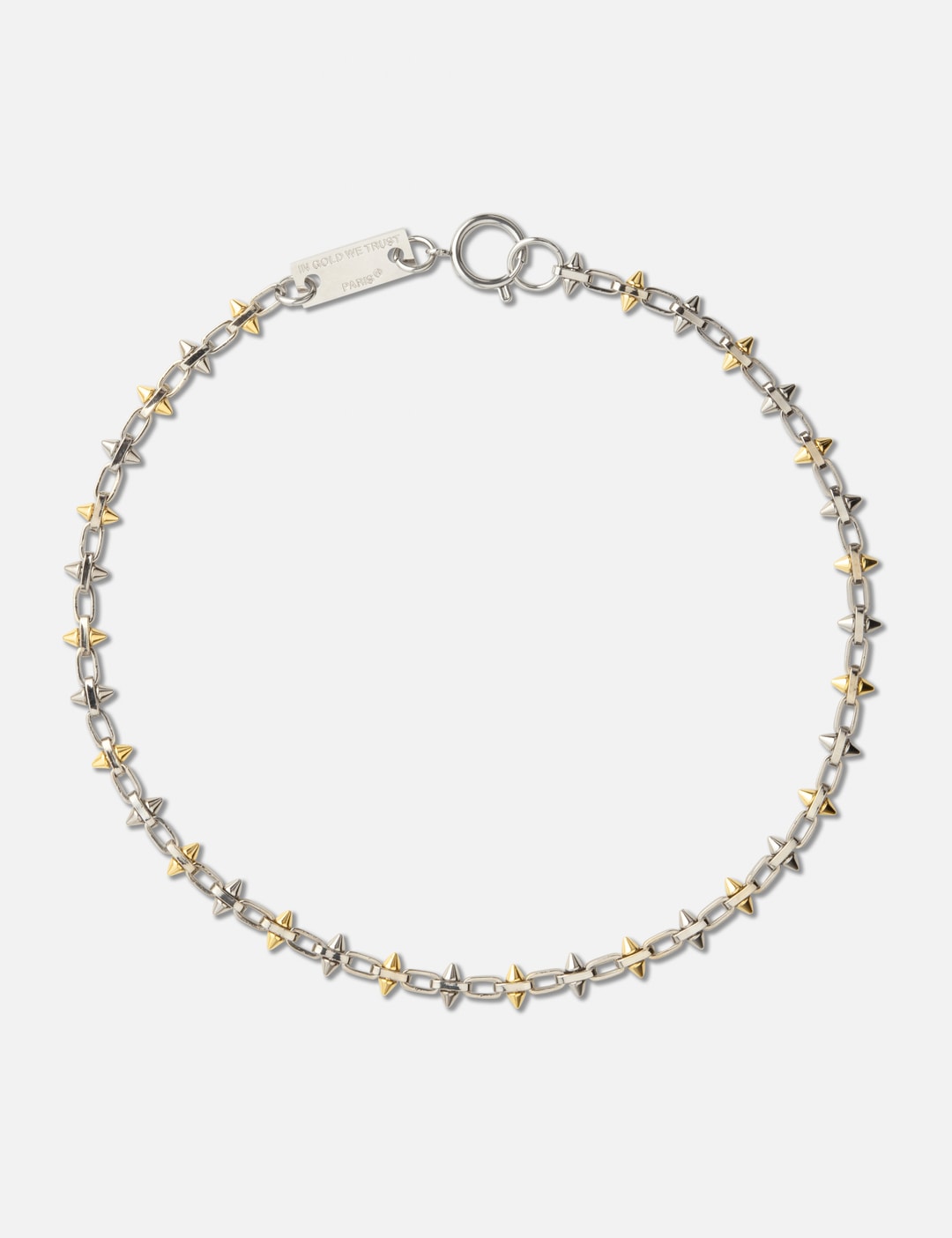 AMBUSH® - Gold/Black Gang Chain Necklace | HBX - Globally Curated  