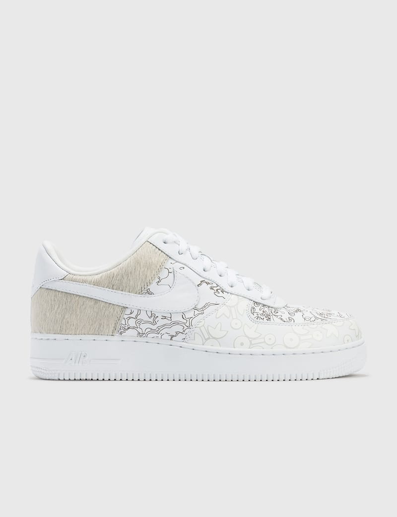 patterned air force ones