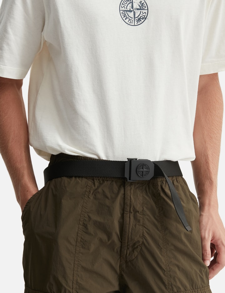 Nylon Tape Belt With Compass Logo Buckle view 16