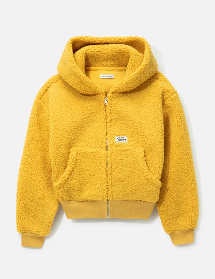 Warm Winter Days Sunbeam Fleece Zip Up Hoodie