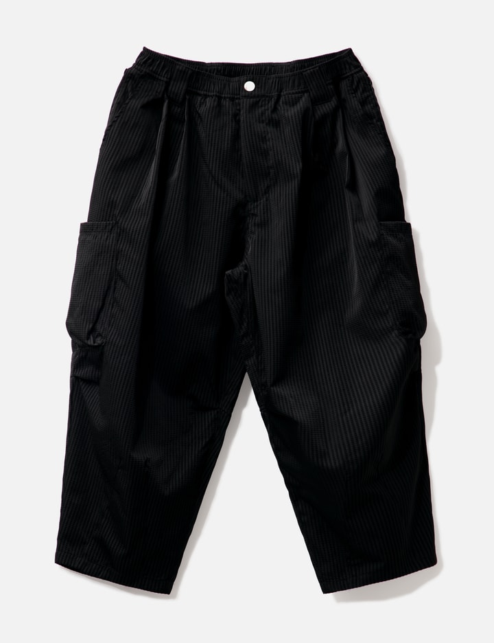 SEERSUCKER CROPPED CARGO PANTS Placeholder Image