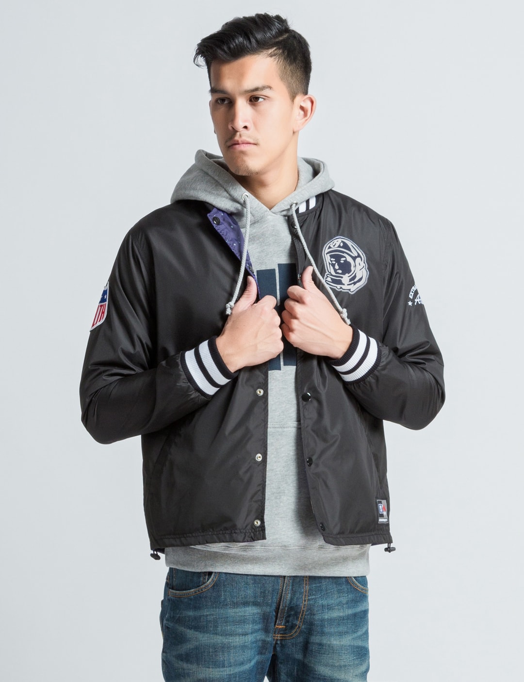 Billionaire Boys Club X Majestic Athletic Coach Jacket