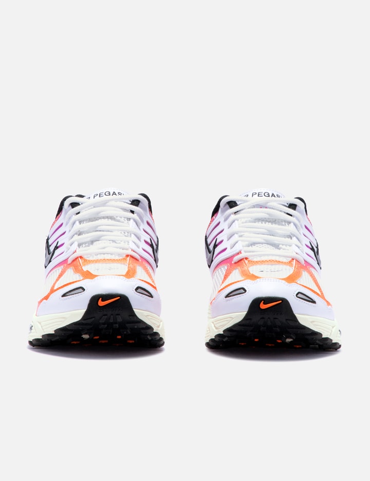 Nike Air Pegasus 2k5 Leather And Mesh Sneakers In White