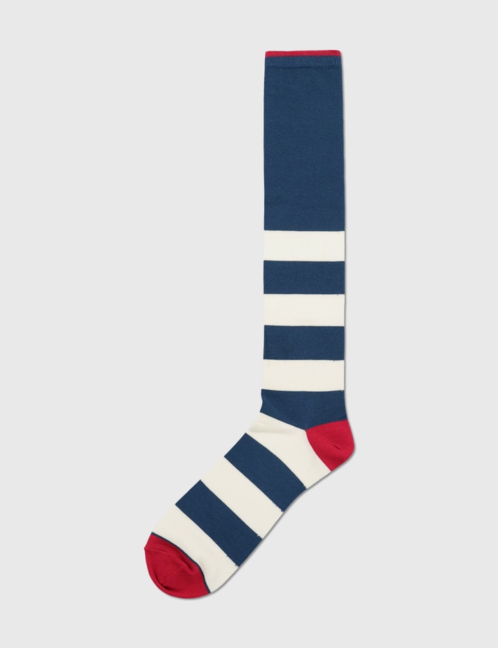 Heavyweight Knee-high Striped Socks Placeholder Image