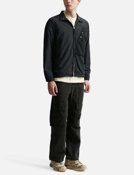 108M4 Brushed Nylon Overshirt view 14