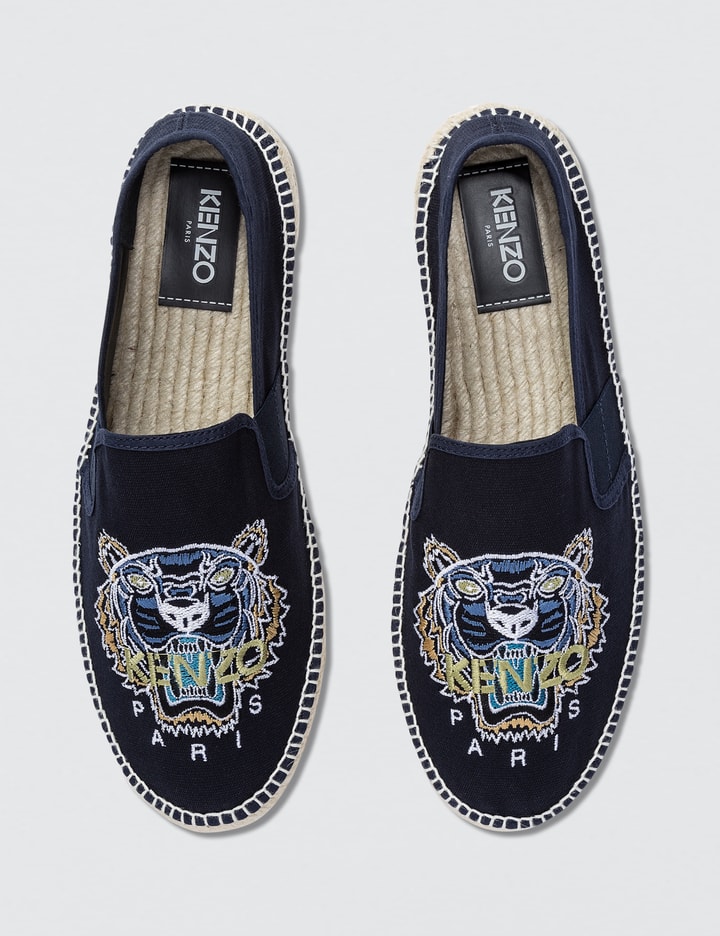 Canvas Tiger Slit On Espadrille Placeholder Image