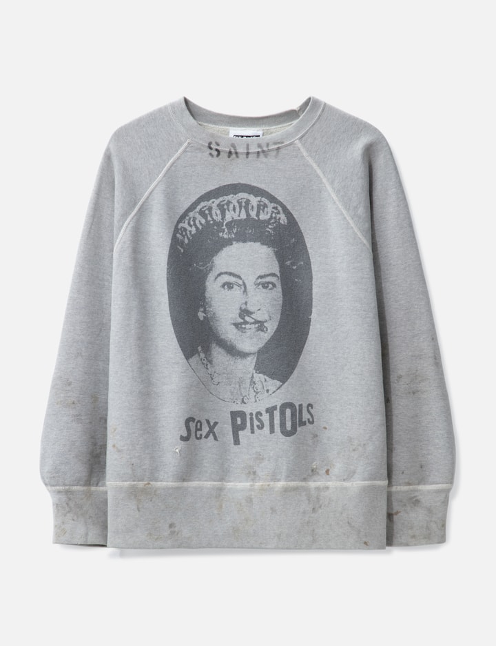 Saint Mxxxxxx Sex Pistols Queen Sweatshirt Placeholder Image