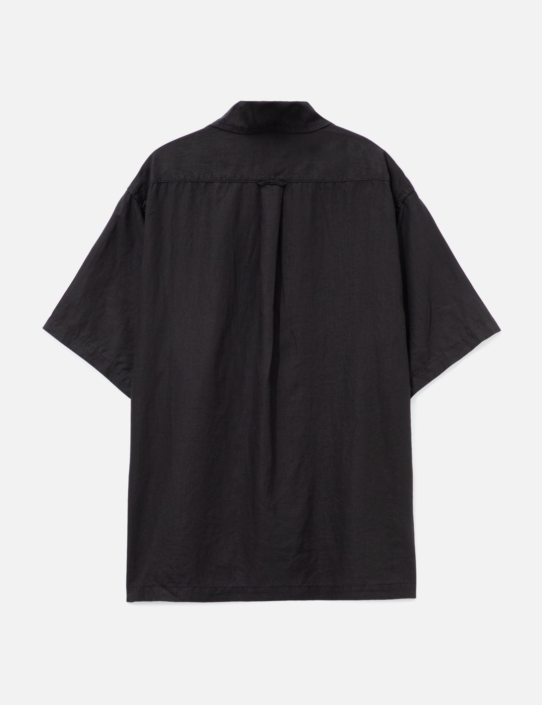 Linen Open Collar Shirt view 6