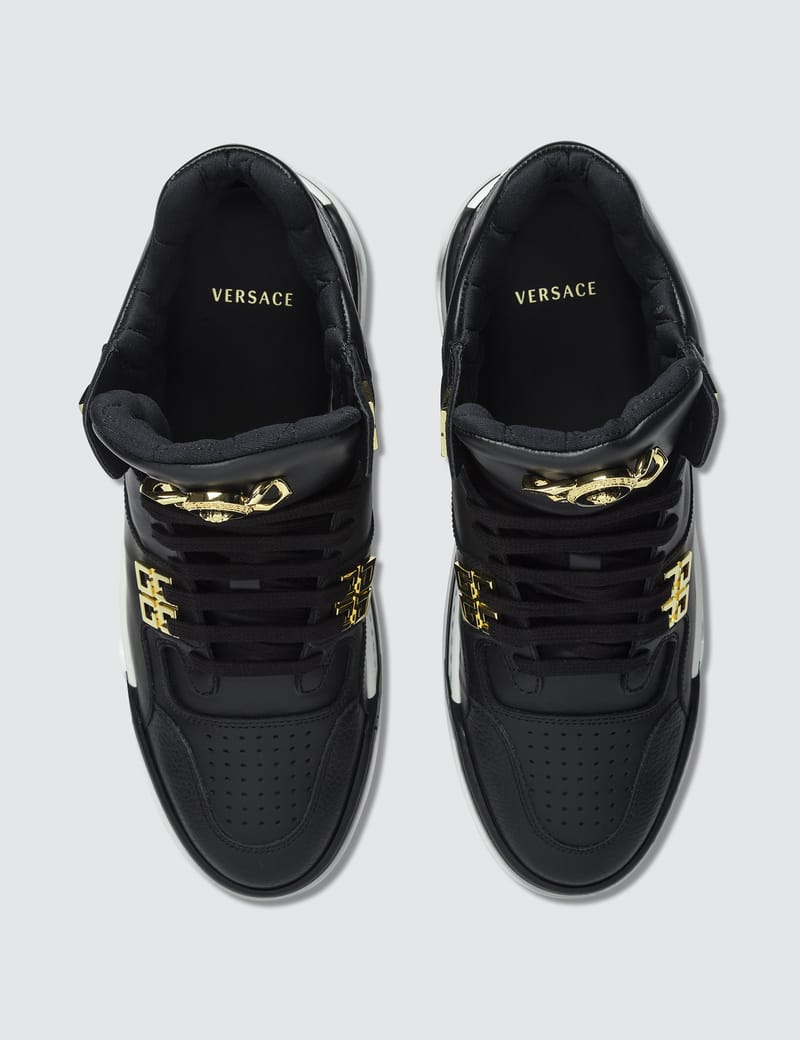 high top versace shoes