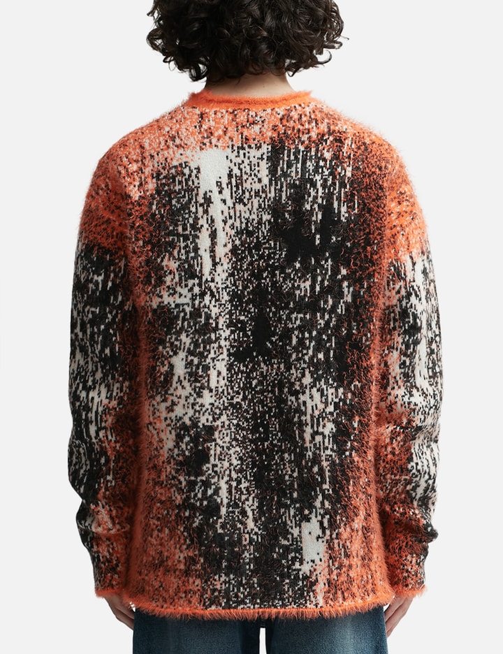 Gradient Hairy Knit Sweater Placeholder Image