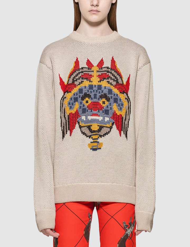 Haetae Jacquard Knitted Sweater Placeholder Image