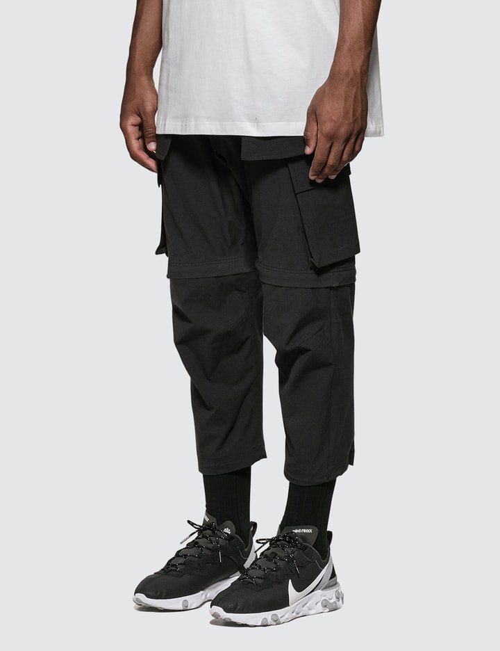 Two-way Cargo Pants in Black Placeholder Image