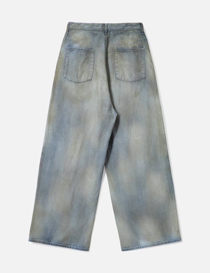 Ancellm #04 Aging01 Painter Pants In Blue