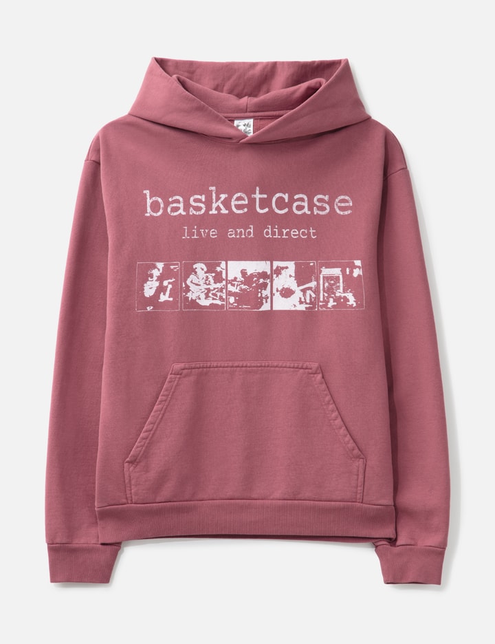 Basketcase Scar Hoodie In Pink