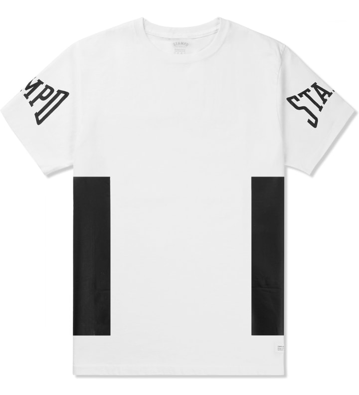 White Solid Side Print T-Shirt Placeholder Image