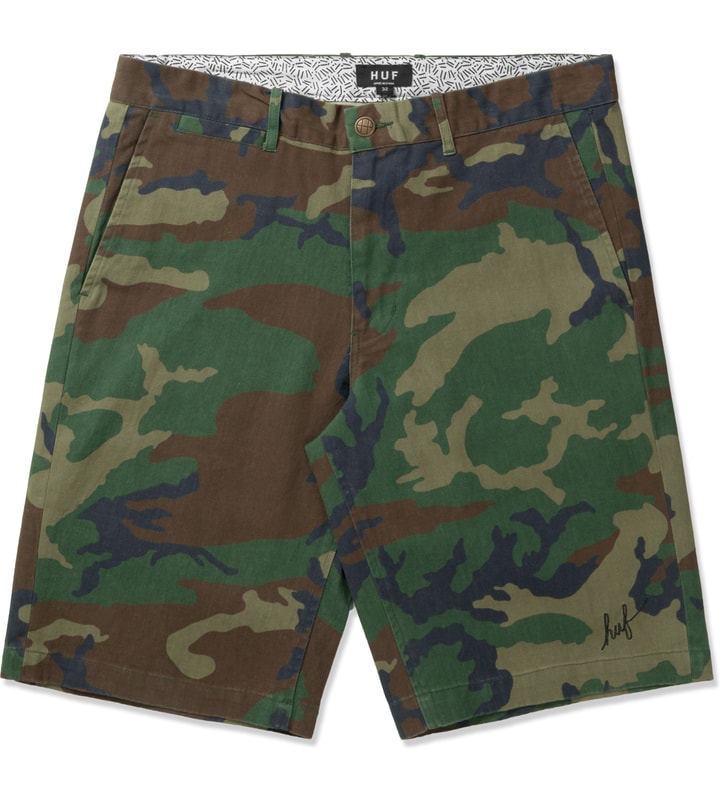 Woodland Camo Twill Walk Shorts Placeholder Image