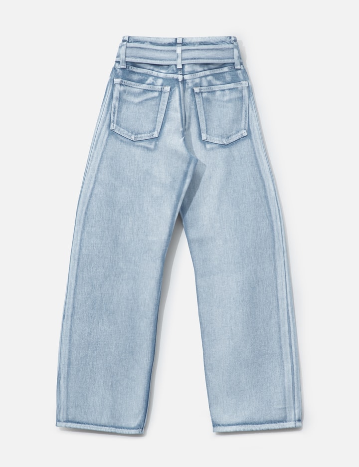 Acne Studios Denim Trousers With Belt