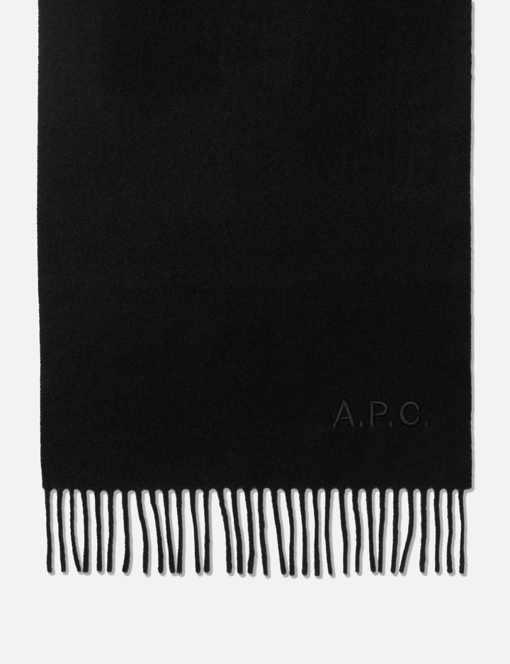 A.P.C. ECHARPE AMBROISE BRODEE