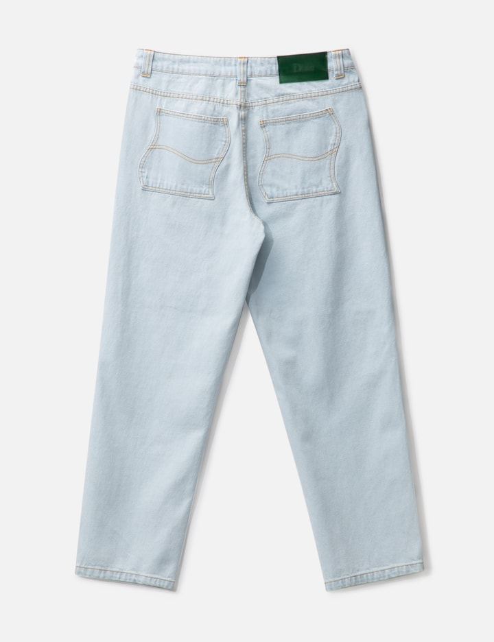 Shop Dime Classic Relaxed Denim Pants In Blue