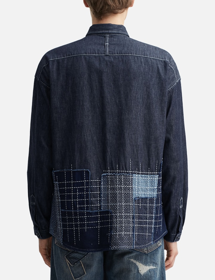 Fdmtl Denim Sashiko Shirt Rinse