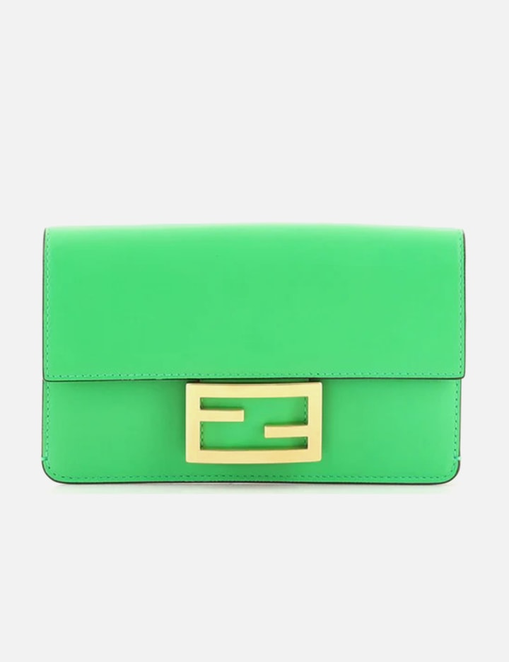 Fendi Green Flat Baguette Mini Bag (CY204) Placeholder Image