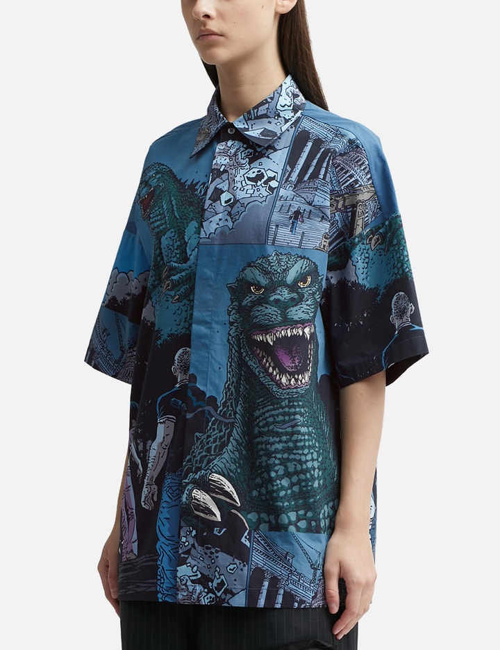 Dhruv Kapoor Godzilla X Kimono Shirt Multicolor |