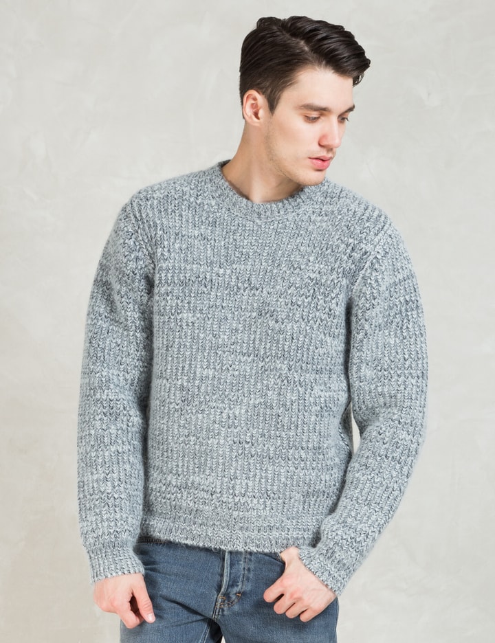 Blue Fleece Base Roundneck Sweater Placeholder Image