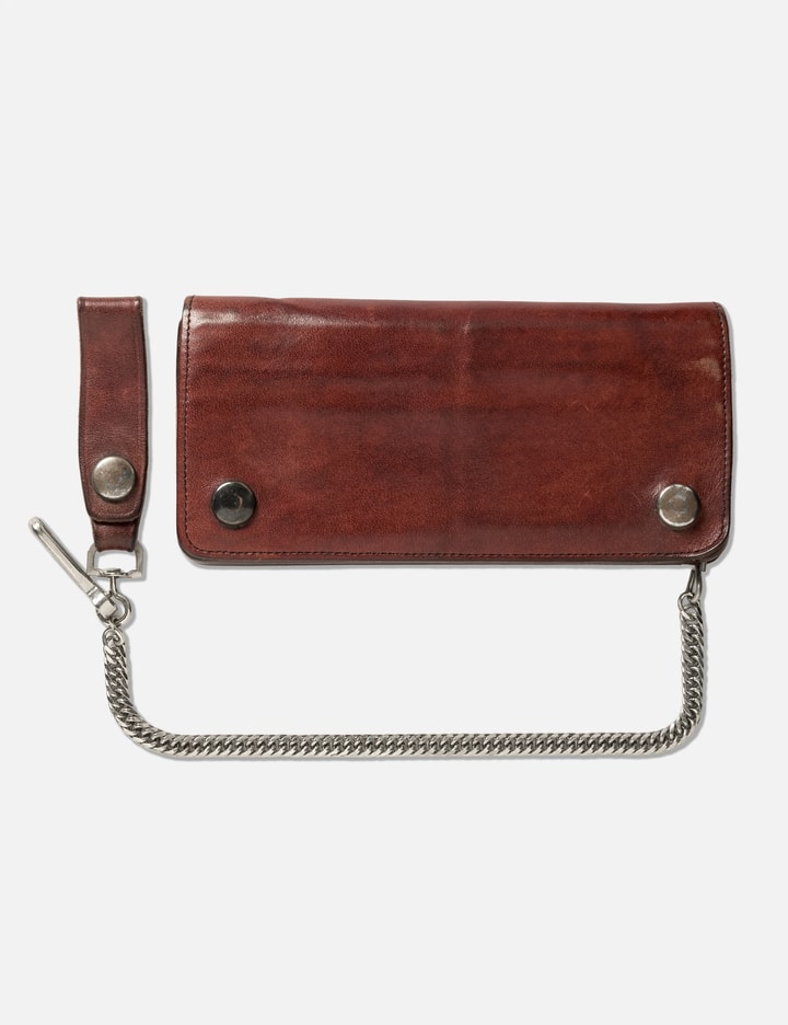 Vintage Original Horsehide Truckers Wallet