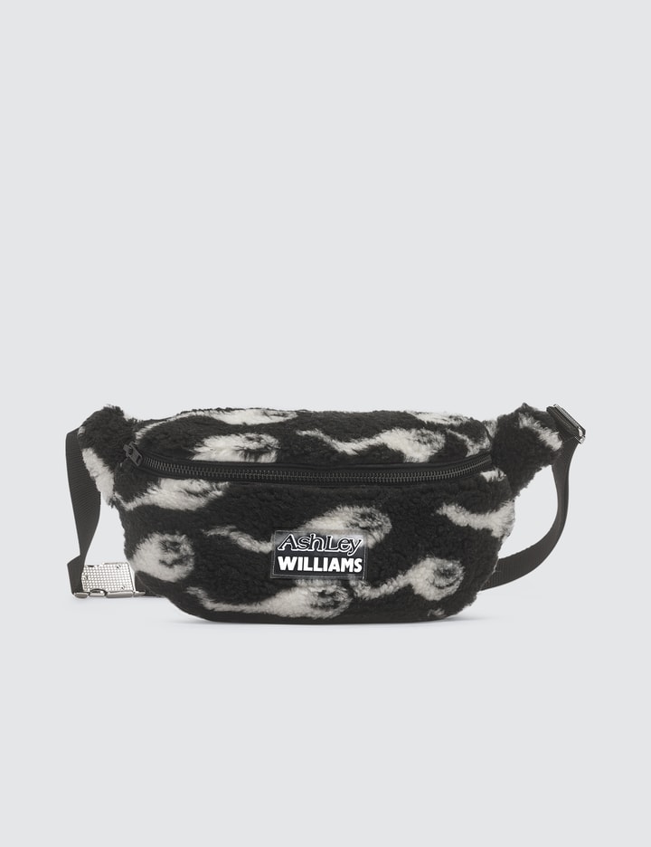 Sperm Print Shearling Belt Bag Placeholder Image