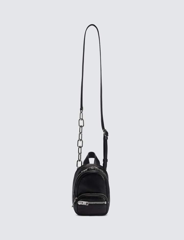 alexander wangattica crossbody mini-backpack Mini Marti Backpack by Wang The compact bag can be transported via a detachable Alexander Wang Black Mini Attica