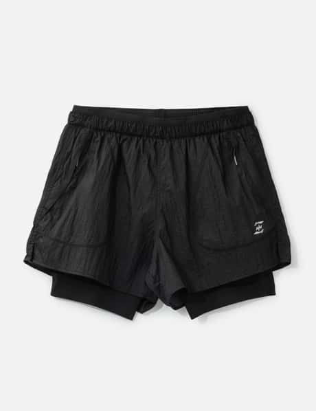 NīNEpointNīNE X Li-Ning Light Tracking 2 In 1 Running Shorts view 6