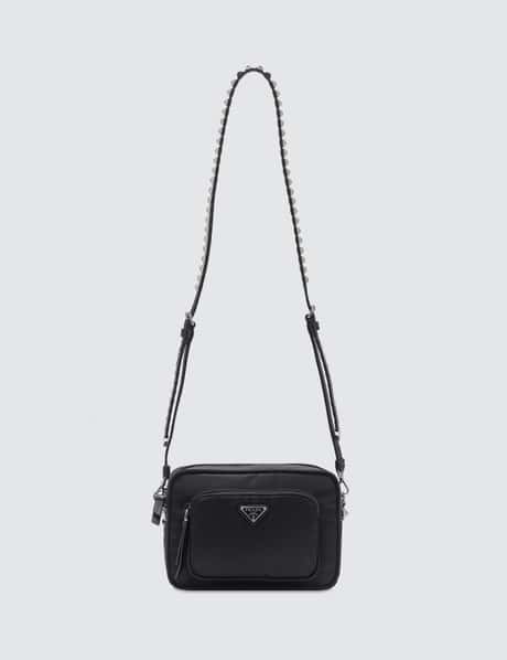 Prada - Nylon and Saffiano Leather Mini Bag  HBX - Globally Curated  Fashion and Lifestyle by Hypebeast
