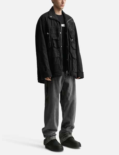 MM6 Maison Margiela - MULTI-POCKET DENIM JACKET | HBX
