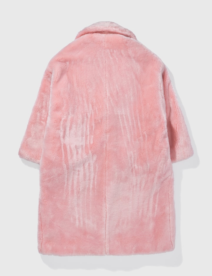 Vivetta Pink Faux Fur Grandpa Coat Placeholder Image