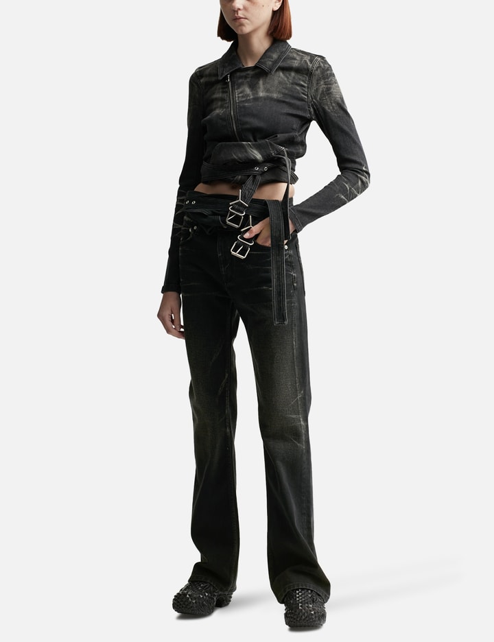 WRAP BELT JEANS Placeholder Image