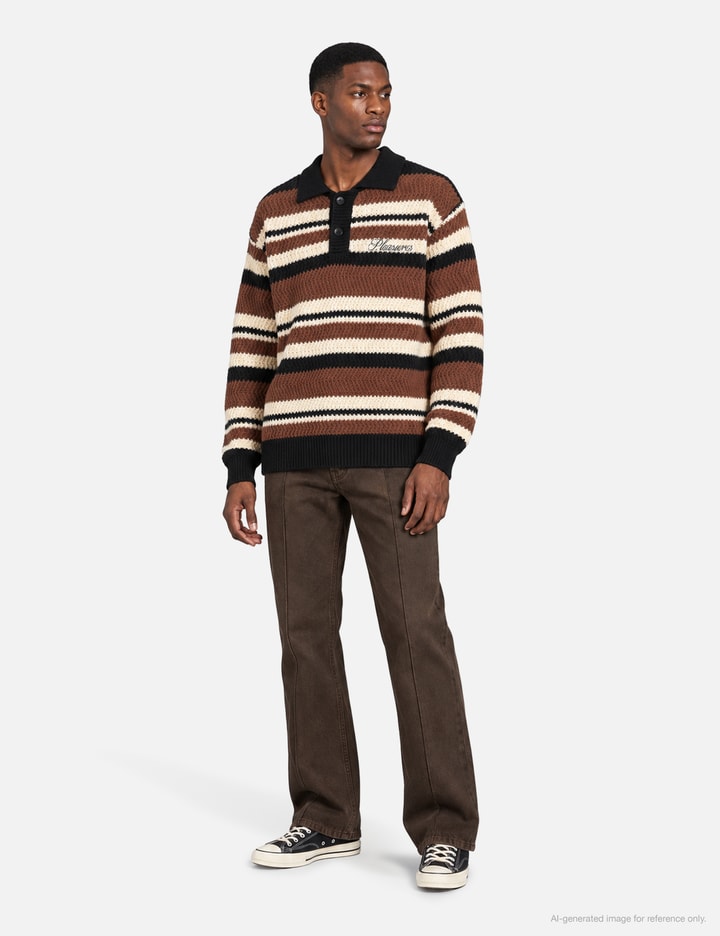 Pleasures Cooper Polo Sweater