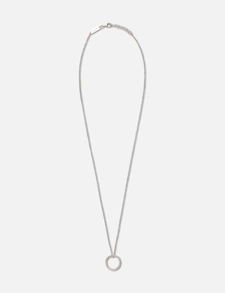 Maison Margiela Logo Ring Necklace