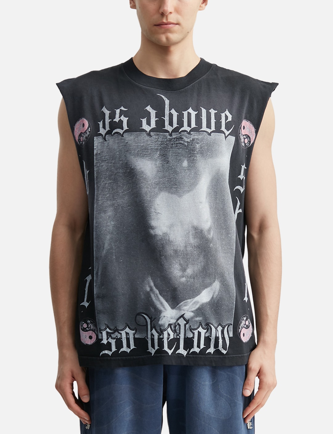 As Above So Below Muscle Tee view 18