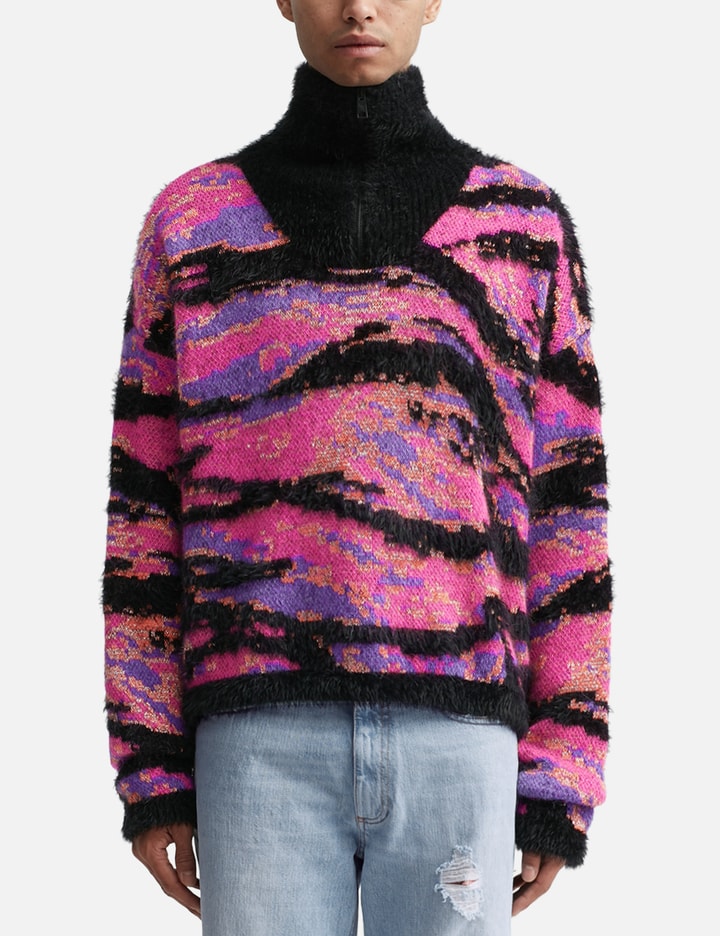 Unisex Jacquard Tiger Sweater Placeholder Image