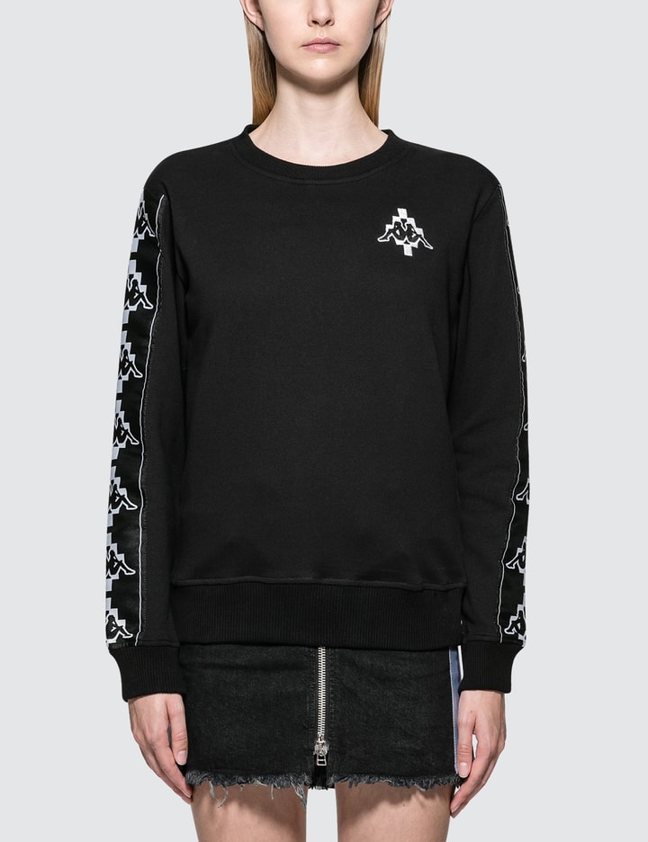 Urskive velstand sikkerhed Marcelo Burlon - Kappa Tape Sweatshirt | HBX - Globally Curated Fashion and  Lifestyle by Hypebeast