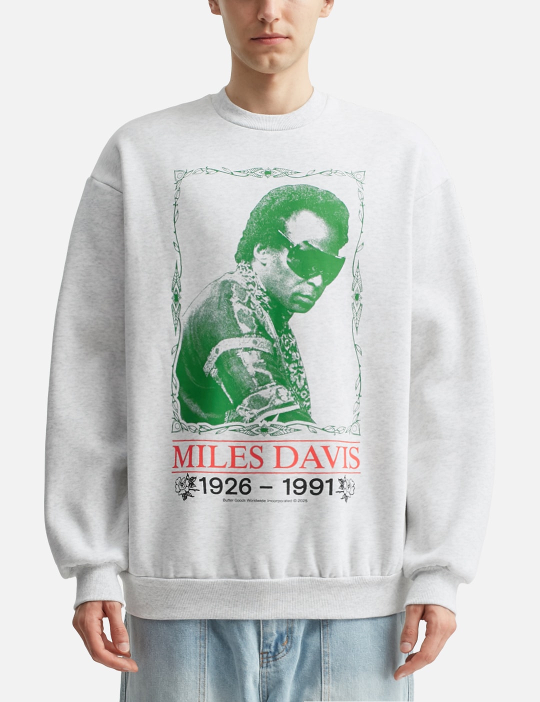 X Miles Davis Thanks Crewneck view 11