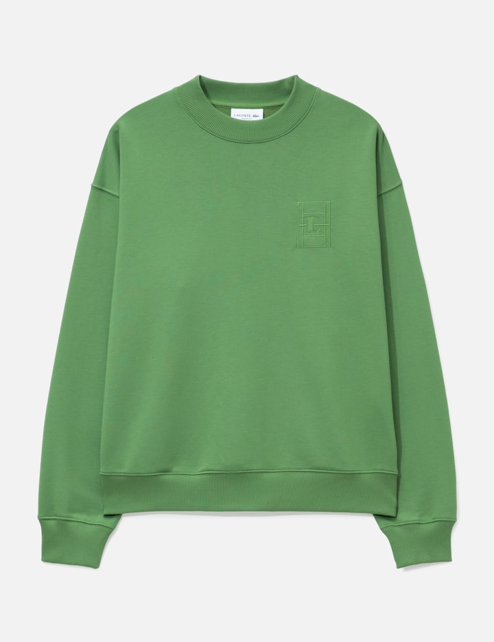 Lacoste Embroidered Fleece Sweatshirt