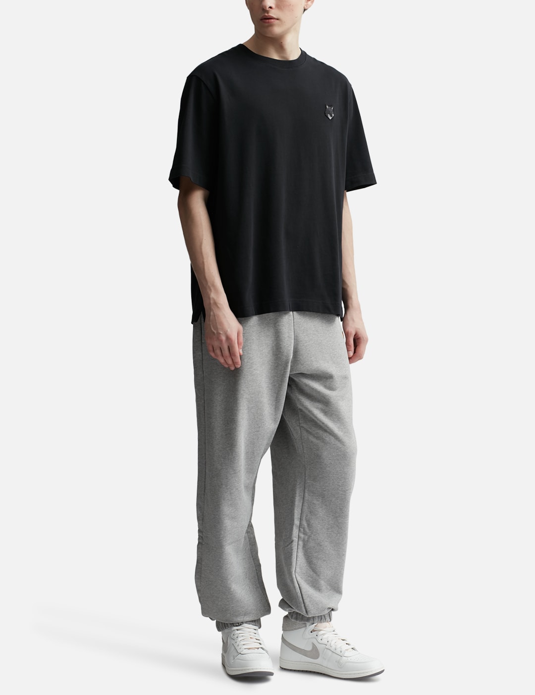 Bold Fox Head Patch Oversize T-Shirt view 20