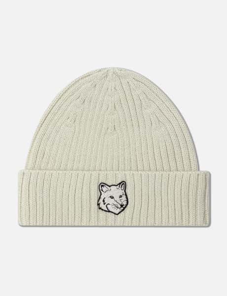 Maison Kitsuné Bold Fox Head Beanie