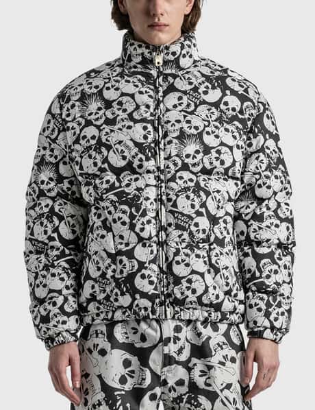 ERL - スカル プリント パファーコート | HBX - ハイプビースト  