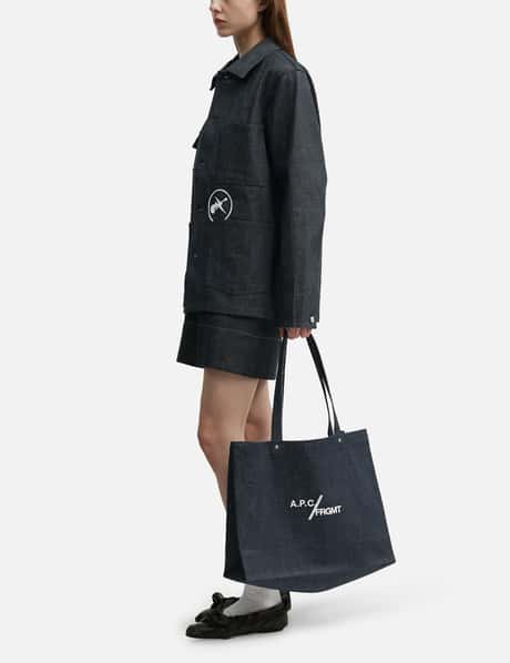A.P.C. X Fragment Design I'm Going Out Tonight Shopping Bag view 14