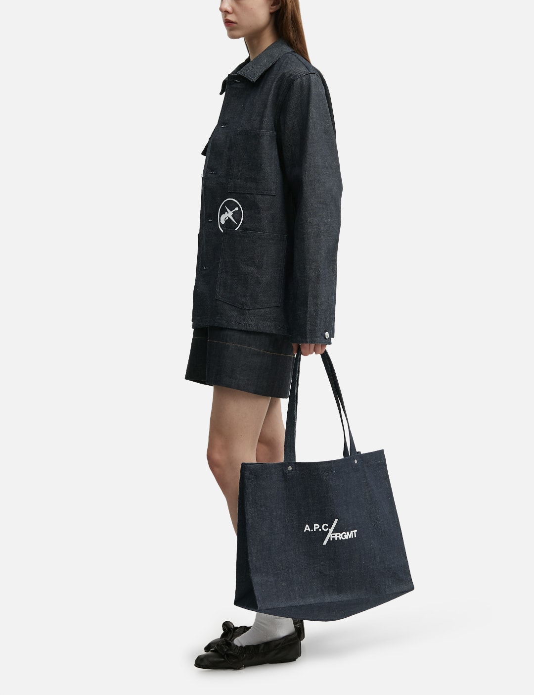 A.P.C. X Fragment Design I'm Going Out Tonight Shopping Bag view 15