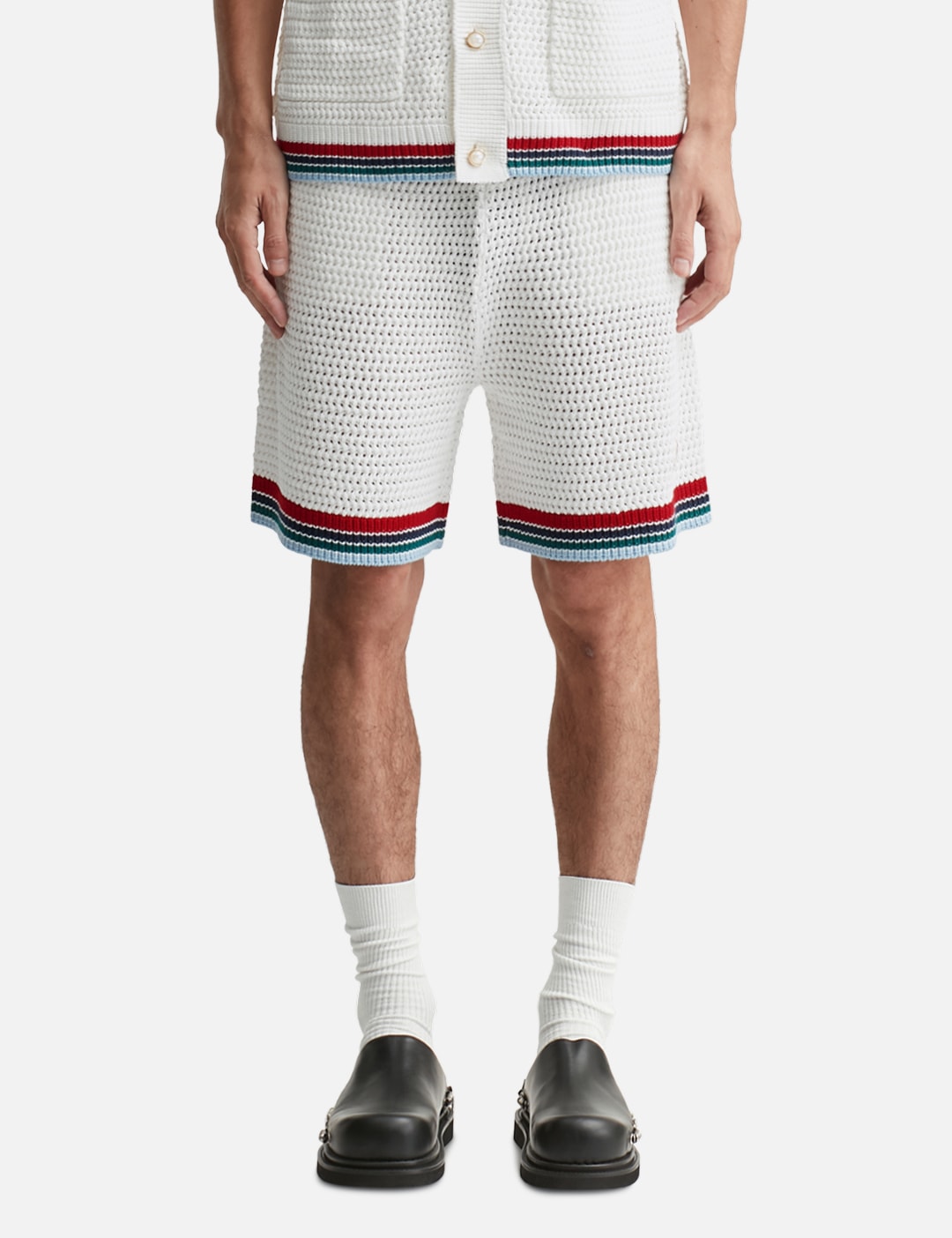 Sporty Crochet Shorts view 12