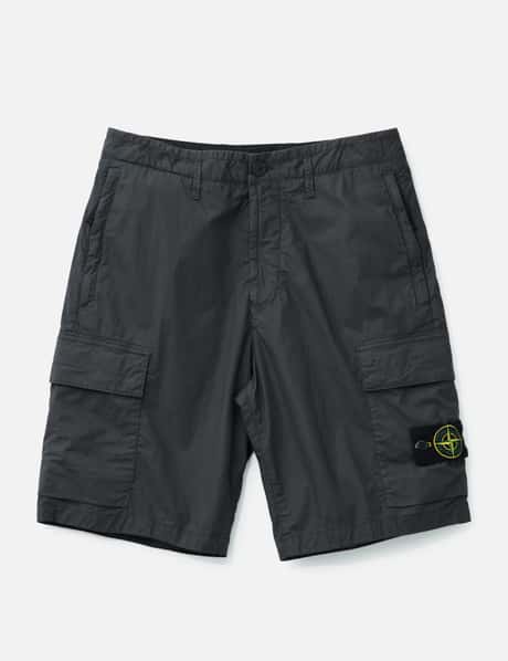 Stone Island Stretch Cotton Tela Bermuda Shorts